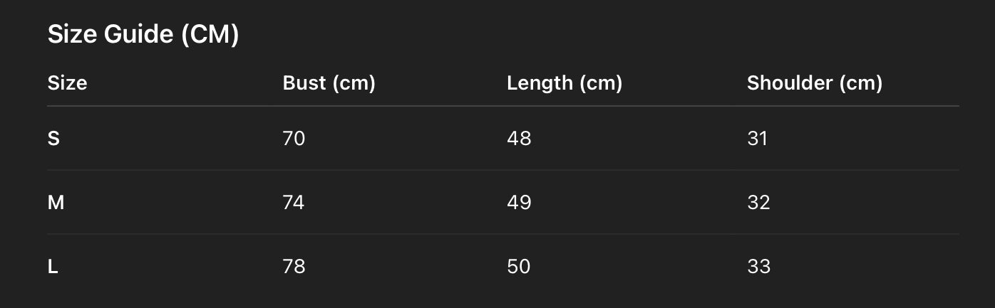 Goth Cartoon Crop Top