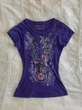 Midnight Purple Guitar Tee