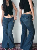 Dark Blue Y2K Jeans