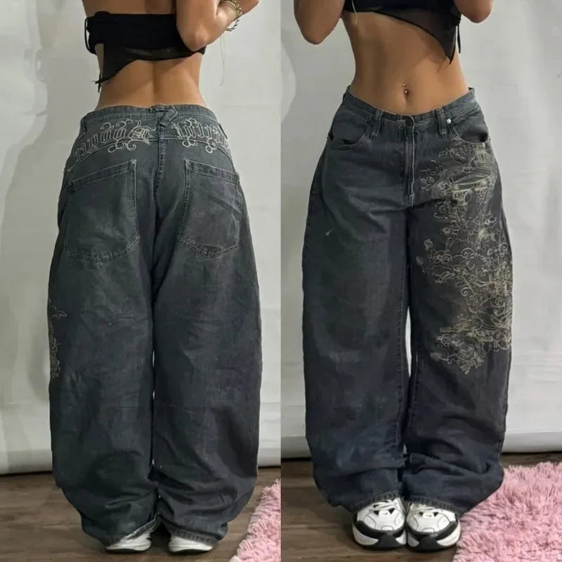 Hip Hop Vintage Baggy Jeans