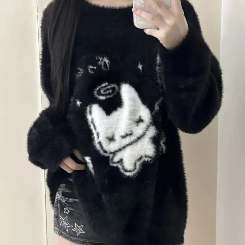 Bunny Soft Sweater - Black